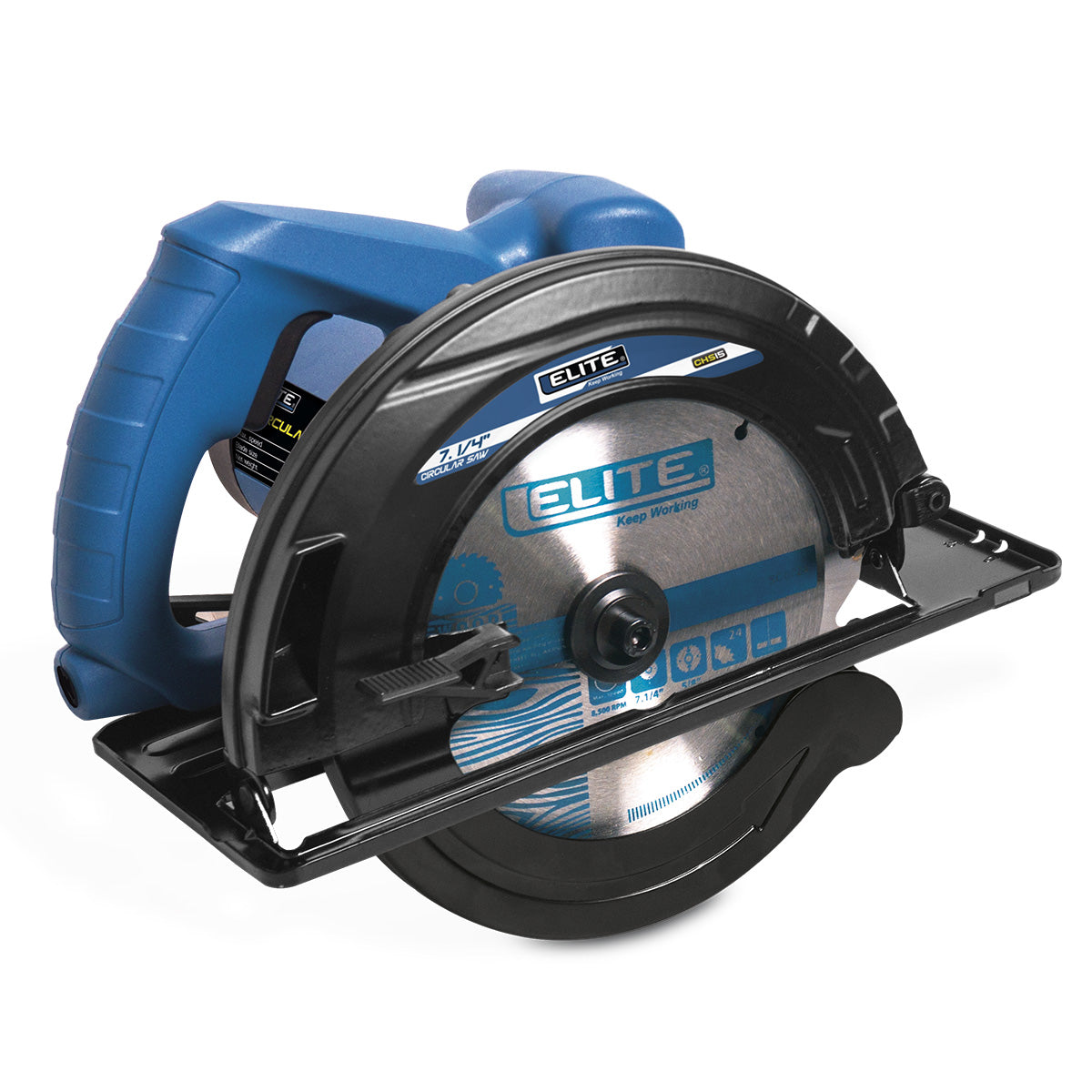 Sierra circular eléctrica 7-1/4 pulg 1.500 watts Elite profesional – Tool  Store