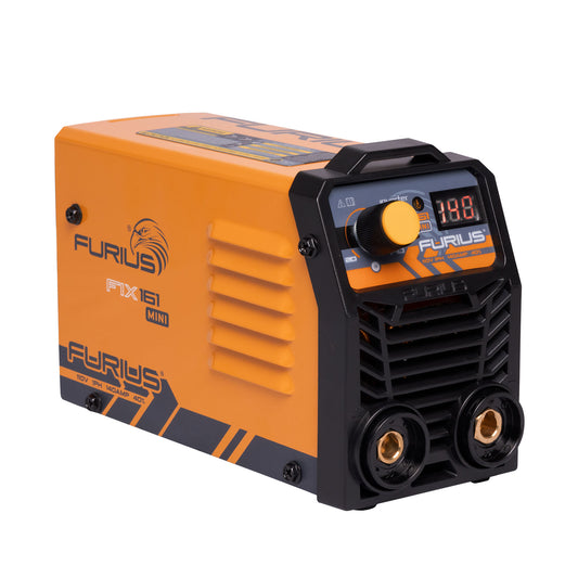 Soldador inversor FURIUS FIX 161M 140A 110V para electrodo y TIG raspado