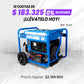 Planta eléctrica portátil a gasolina ELITE 4000W 120/240V arranque eléctrico