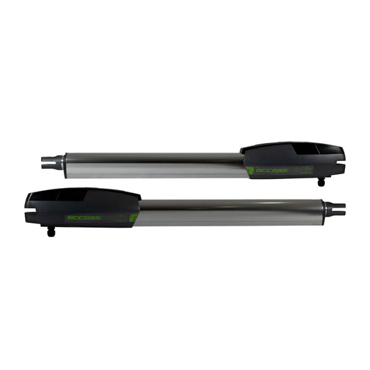 Pistón para puertas batientes/abatibles de hasta 550Kg o 6 metros de ancho. Incluye 2 pistones. FENIX600
