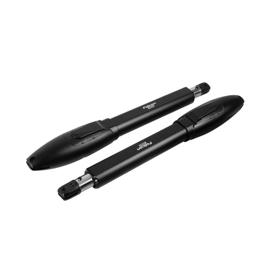 Pistón para puertas batientes/abatibles de hasta 300Kg o 3 metros de ancho. Incluye 2 pistones. FALCON300