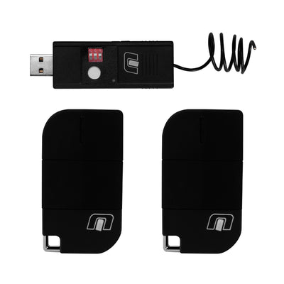 Kit de receptora para motor KONG50 433.92mhz. Incluye 2 controles. ALK4