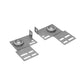 Kit de herrajes para puerta seccional de 3,66 metros de ancho x 2,44 metros de alto (12' X 8') & 160kg 352lbs. KH160K