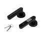 Cerradura inteligente ACCESSMATIC para puertas interiores de hasta 6cm de ancho. 4 métodos de apertura: huella, aplicación (bluetooth), contraseña y llave. OWL304