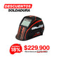 Careta electrónica fotosensible  SKY VIEW 669R