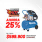 Compresor de aire 20L 125 Psi ELITE