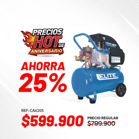 Compresor de aire 20L 125 Psi ELITE