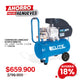 Compresor de aire 25L 125 Psi ELITE