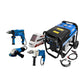 COMBO MOTOSOLDADOR GASOLINA 4T + CARETA ELECTRONICA + ESMERILADORA ANGULAR 4-1/2PUL + TALADRO PERCUTOR 1/2PUL + TALADRO DE ROTACION 1/2PUL 900W