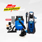 COMBO PULIDORA DE FELPA/POLICHADORA + ASPIRADORA ULTRA SILENCIOSA 16GAL + HIDROLAVADORA ELECTRICA 2400W