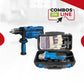 COMBO KIT ESMERILADORA ANGULAR 4 1/2 800W + TALADRO PERCUTOR 1/2PUL, 850W