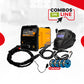 COMBO SOLDADOR INVERSOR MULTIPROPOSITO + CARETA FOTOSENSIBLE + ROLLO ALAMBRE FLUX CORED