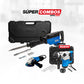 COMBO ROTOMARTILLO 110V-60Hz + MARTILLO DEMOLEDOR HEX30 + ESMERILADORA ANGULAR 4-1/2PUL
