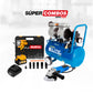 COMBO LLAVE DE IMPACTO INALAMBRICA + ESMERILADORA ANGULAR 4 1/2 800W + COMPRESOR LIBRE DE ACEITE 24