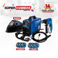 COMBO SOLDADOR INVERSOR + ROLLO ALAMBRE + ROLLO ALAMBRE FLUX CORED + CARETA SOLDADURA ELECTRONICA + TALADRO PERCUTOR 1/2PUL