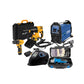 COMBO SOLDADOR INVERSOR +CARETA SOLDADURA ELECTRONICA + KIT ESMERILADORA ANGULAR +  ROTOMARTILLO INALMBRICO + TALADRO INALAMBRICO