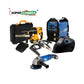 COMBO SOLDADOR INVERSOR + CARETA SOLDADURA + ESMERILADORA ANGULAR 4-1/2INCH + ROTOMARTILLO INALMBRICO 0-1000 RPM
