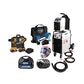 COMBO SOLDADOR INVERSOR + ANTORCHA + CARETA ELECTRONICA + ESMERILADORA + KIT TALADRO DE IMPACTO + ROLLO ALAMBRE + MOTO TOOL 180W