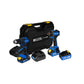 COMBO LLAVE DE IMPACTO INALAMBRICA 21V + TALADRO DE IMPACTO INALÁMBRICO 21V