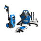 COMBO HIDROLAVADORA ELECTRICA 1700W + ESMERILADORA ANGULAR 4 1/2 800W + ASPIRADORA 5 GAL, 3,5 HP