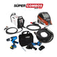 COMBO SOLDADOR INVERSOR + CARETA PARA SOLDAR + PULIDORA INALAMBRICA + TALADRO PERCUTOR INALAMBRICO +  ANTORCHA PARA SOLDAR TIG SR26V 4m