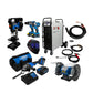 COMBO SOLDADOR INVERSOR STELLARWORKS + ANTORCHA MIG  + CARETA ELECTRONICA  +  ESMERILADORA INALAMBRICA + ESMERIL DE BANCO + TALADRO DE BANCO + KIT TALADRO PERCUTOR INALAMBRICO