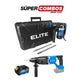 COMBO MARTILLO DEMOLEDOR + ROMARTILLO INALAMBRICO SIN ESCOBILLAS  + BATERIA ION DE LITHIO