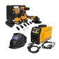 COMBO SOLDADOR INVERSOR + KIT 21 V INALAMBRICO TALADRO PERCUTOR 45NM + CARETA FOTOSENSIBLE