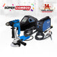 COMBO SOLDADOR INVERSOR + ESMERILADORA ANGULAR 4 1/2 800W + TALADRO PERCUTOR 1/2PUL, 750W + CARETA SOLDADURA ELECTRONICA