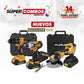 COMBO KIT TALADRO PERCUTOR INALAMBRICO + ESMERILADORA ANGULAR 4-1/2INCH 20V