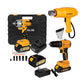 COMBO TALADRO PERCUTOR INALAMBRICO + PISTOLA DE CALOR FURIUS 1800W + LLAVE DE IMPACTO INALAMBRICA CUADRANTE 1/2' 21V