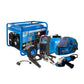 COMBO GENERADOR PORTATIL GASOLINA 6.5KW + SOLDADOR ARC180S 110/220 V  ELITE + CARETA ELECTRONICA SOLDADURA ELITE + ESMERILADORA ANGULAR