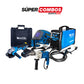 COMBO SOLDADOR INVERSOR ELITEARC 250 AUTOVOLT + CARETA ELECTRONICA SOLDADURA + PULIDORA INALAMBRICA+ TALADRO DE ROTACION 1/2PU