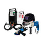 COMBO SOLDADOR INVERSOR SWEISS + TALADRO DE ROTACION 1/2PUL + ESMERILADORA ANGULAR 4-1/2PUL + CARETA ELECTRONICA PARA SOLDAR SKYVIEW