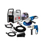COMBO SOLDADOR INVERSOR  + TALADRO DE ROTACION 1/2PUL + ESMERILADORA ANGULAR 9INCH  + CARETA ELECTRONICA SOLDADURA