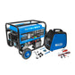 COMBO GENERADOR PORTATIL GASOLINA 7,5KW + GENERADOR INVERSOR ULTRA SILENCIOSO