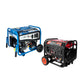 COMBO GENERADOR PORTATIL GASOLINA 9KW + GENERADOR PORTATIL GASOLINA 4,2KW 120V 60Hz