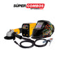 COMBO SOLDADOR INVERSOR + CARETA ELECTRONICA + ESMERILADORA ANGULAR 4 1/2