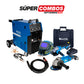 COMBO SOLDADOR INVERSOR MIG + ANTORCHA MIG - EURO 450A 5m + CARETA ELECTRONICA SOLDADURA + ESMERILADORA ANGULAR + PULIDORA INALAMBRICA