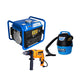 COMBO GENERADOR PORTATIL GASOLINA 2 TIEMPOS + ASPIRADORA 1GAL 1.5HP + TALADRO PERCUTOR 1/2INCH 550W