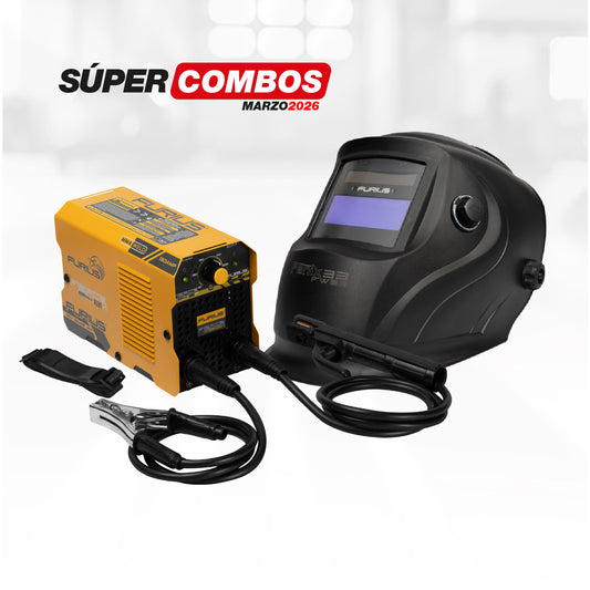 COMBO SOLDADOR INVERSOR + CARETA FOTOSENSIBLE