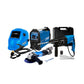 COMBO SOLDADOR INVERSOR + CARETA ELECTRONICA SOLDADURA + ESMERILADORA ANGULAR 4-1/2INCH + ROTOMARTILLO SDS PLUS 900W