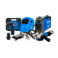 COMBO SOLDADOR ARC180S 110/220 + CARETA ELECTRONICA SOLDADURA + ESMERILADORA ANGULAR 4-1/2PUL + TALADRO DE IMPACTO 16V