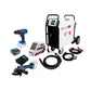 COMBO SOLDADOR INVERSOR + ANTORCHA + CARETA ELECTRONICA + TALADRO PERCUTOR + ESMERILADORA INALAMBRICA + BATERIA + CARGADOR DE BATERIA 40V