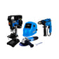 COMBO TALADRO DE BANCO 500W + ESMERILADORA ANGULAR 4-1/2INCH + TALADRO PERCUTOR 1/2PUL + CARETA ELECTRONICA SOLDADURA