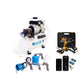 COMBO COMPRESOR DE AIRE TIPO M + CERRADURA INTELIGENTE + SET DE 5 PIEZAS PISTOLA DE PINTURA + TALADRO PERCUTOR INALAMBRICO 21V
