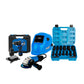 COMBO TALADRO DE IMPACTO 16V + ESMERILADORA ANGULAR 4-1/2PUL 1400W + CARETA ELECTRONICA SOLDADURA + SET COPAS DE IMPACTO 1/2