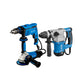 COMBO ROTOMARTILLO 110V-60Hz + TALADRO PERCUTOR 1/2PUL + ESMERILADORA ANGULAR 4-1/2PUL