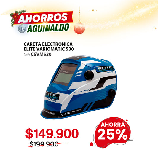 Careta para soldar inteligente electrónica Din 9/13 Elite Ref. Variomatic 530 ELITE