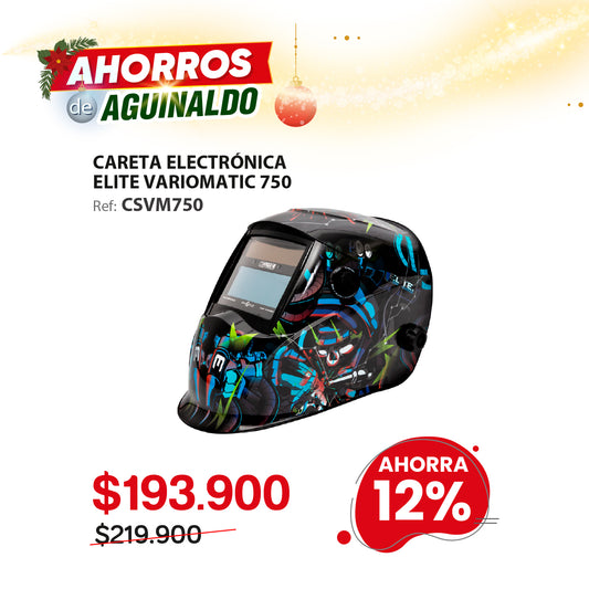 Careta electronica Elite VARIOMATIC 750
